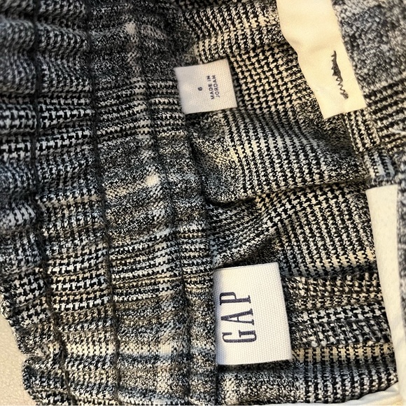 Gap grey patterned work pants size 6 - Picture 3 of 4